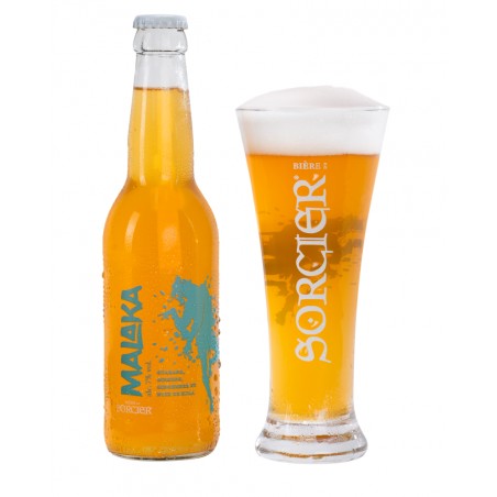 Bière du Sorcier Malaka 33cl, produite en Belgique