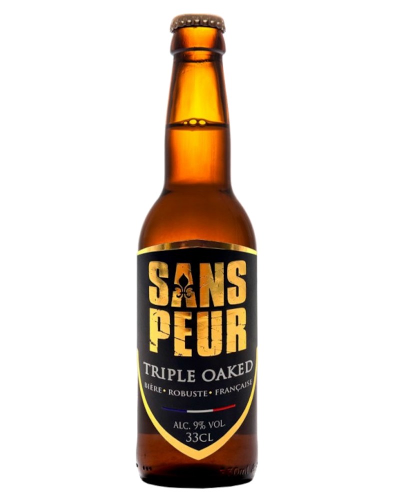 Bière Sans Peur triple oaked, produite par la brasserie Larché (89)