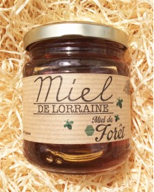 Miel de forêt de Lorraine, produit par la ruche vosgienne (Saint-Baslemont, 88)