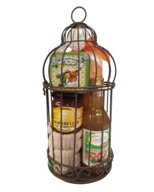 panier gourmand La Cage Lorraine, composé de produits lorrains