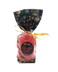 Confiseries arôme cerise 250g, produites par la confiserie Perrin (Pont-à-Mousson, 54)