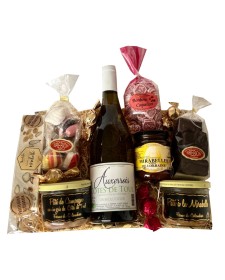 Panier garni L'Ardoise lorraine, assortiment de produits artisanaux lorrains