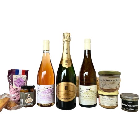 Panier garni L'Epicurien, assortiment de produits artisanaux lorrains