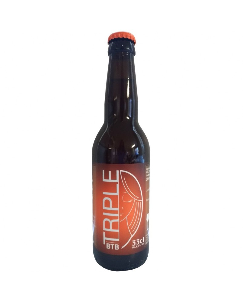 Bière mosellane ambrée BTB Triple Ambrée, produite par la Brasserie de la Terre à la Bière à Bitche (57)