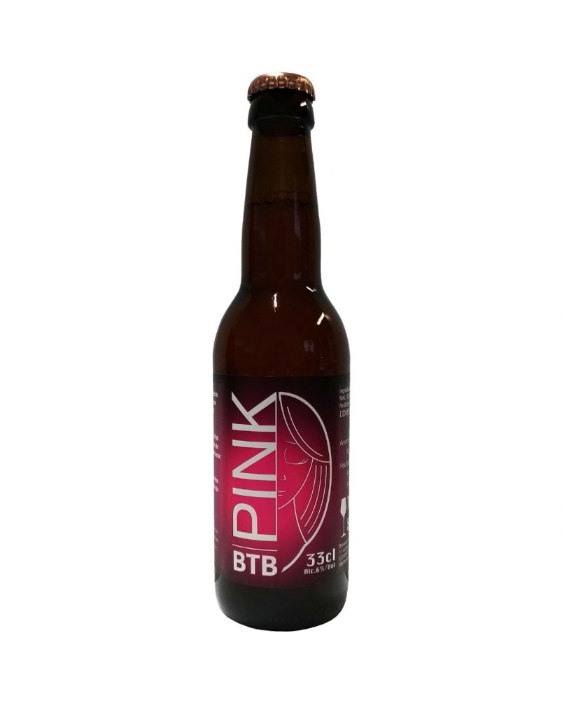 Bière mosellane BTB Pink Pepper, produite par la Brasserie de la Terre à la Bière à Bitche (57)