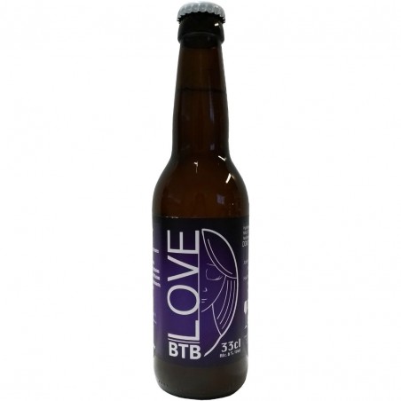 Bière blonde mosellane BTB Love Me Pepper 33cl, produite par la Brasserie de la Terre à la Bière à Bitche (57)