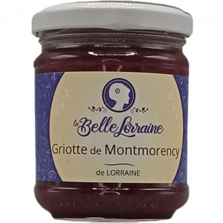 Confiture artisanale La Belle Lorraine de griotte de Montmorency, produite par Les Confitures de la Hoube (57)