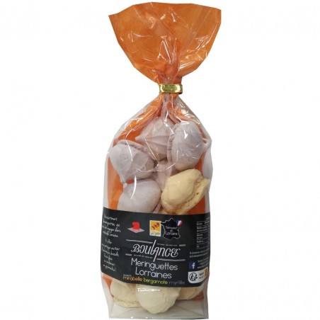 Meringuettes lorraines 60g, produites par la Maison Boulanger à Allain (54)