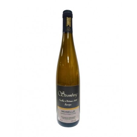 Vin blanc Feuilles d'automne de Moselle, produit par le domaine de Stromberg (57)