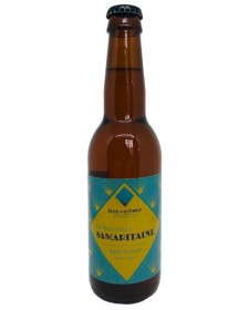 Bière blonde bio Samaritaine 33cl, produite par la brasserie Beer of no Nation dans les Vosges (88)