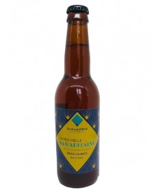 Bière ambrée bio Samaritaine 33cl, produite par la brasserie Beer of no Nation dans les Vosges (88)
