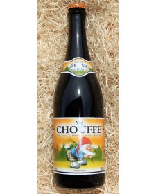 Bière brune belge Mc Chouffe 75cl, produite par la brasserie d'Achouffe