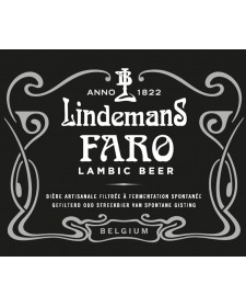 Bière belge Faro 25cl de la brasserie Lindemans (Vlazenbeek, Belgique)