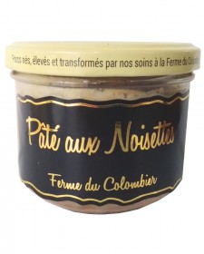 Pâté aux noisettes, produit par la Ferme du Colombier (Villote-sur-Aire, 55)