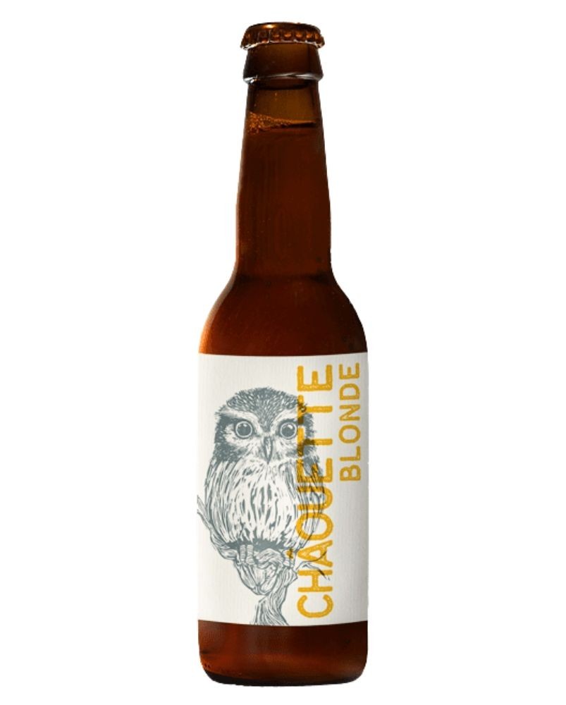 Bière blonde artisanale bio La Châouette 33cl, produite en Lorraine (54)