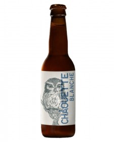 Bière blanche bio La Châouette blanche 33cl, produite en Lorraine (54)