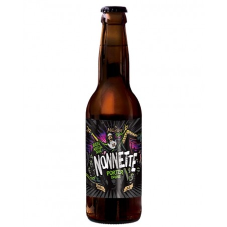 Bière Nonnette bio 33cl, produite par la brasserie Mélusine en Vendée (85)