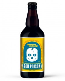 Bière Bon Poison blonde 50cl, produite par la brasserie Bon Poison à Metz (57, Moselle)