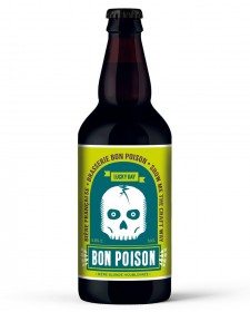 Bière Bon Poison IPA 50cl, produite par la brasserie Bon Poison à Metz (57, Moselle)