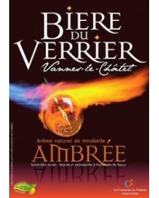 bière du Verrier, bière ambrée lorraine, produite par les Brasseurs de Lorraine