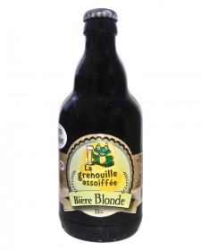 Bière La Grenouille Assoiffée blonde 33cl, produite en Moselle (57)
