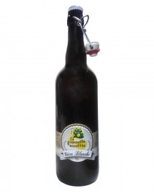 Bière La Grenouille Assoiffée blanche 75cl, produite en Moselle (57)