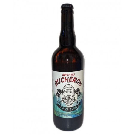 Bière La Bucheron 75cl, produite par la brasserie Artésienne dans le Pas-de-Calais (62)