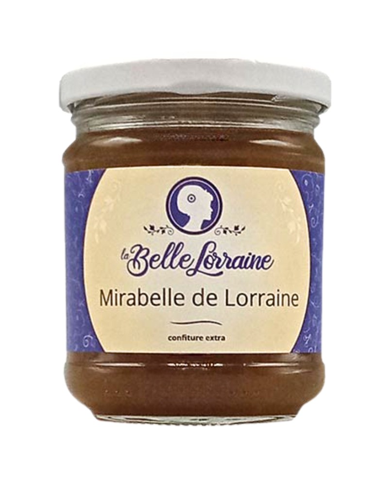 Confiture de Mirabelle de Lorraine 220g, produite par Les Confitures de la Hoube en Moselle (57)