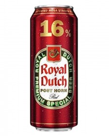 Bière Royal Dutch 16° Red, produite aux Pays-Bas par la brasserie United Dutch Breweries