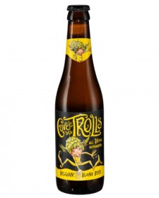 Bière blonde Cuvée des Trolls, produite par la brasserie Dubuisson (Belgique)