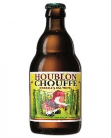 Bière belge Houblon Chouffe 33cl, produite par la brasserie d'Achouffe