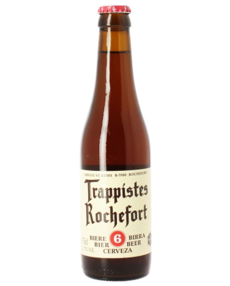 Bière belge Trappistes Rochefort 6 33cl,  produite par l'abbaye St Remy