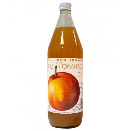 Jus de pomme trouble 1l produit par Sautter en Alsace (67)