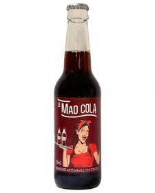Coca lorrain Cola des Vosges le Mad Cola 33cl, produit par la brasserie vosgienne la Madelon (88)
