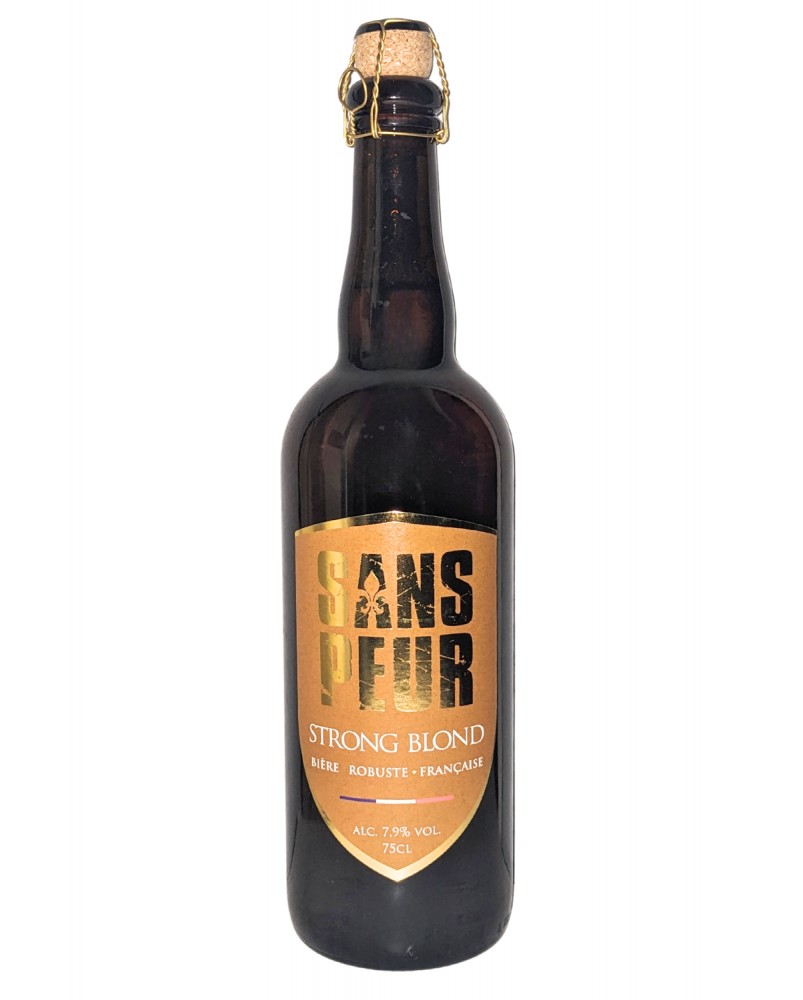 Sans peur Strong Blonde - 75cl - Brasserie Larché Sans peur Strong Blonde - 75cl - Brasserie Larché