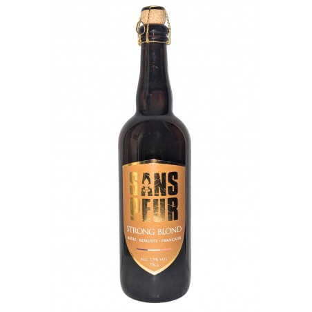 Sans peur Strong Blonde - 75cl - Brasserie Larché