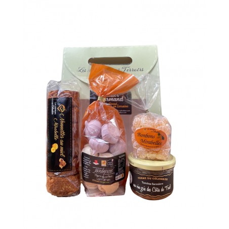 sac gourmand salé et sucré "Petites envies", créé par Les Saveurs du Colombier (54)
