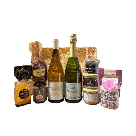 Panier garni L'Epicurien, assortiment de produits artisanaux lorrains