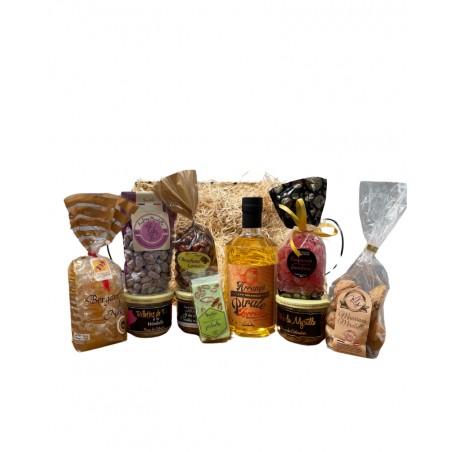Panier garni Le Pirate, assortiment de produits lorrains