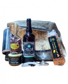 Panier garni le sac à dos isotherme, assemblage de produits lorrains