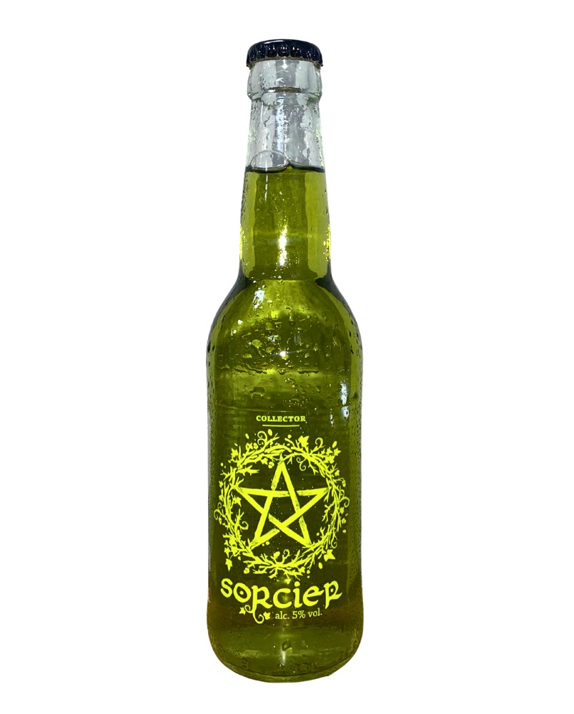 Bière du Sorcier Collector 33cl, bière verte aux orties Bière du Sorcier Collector 33cl, bière verte aux orties