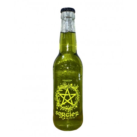 Bière du Sorcier Collector 33cl, bière verte aux orties