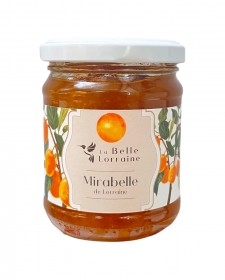 Confiture de Mirabelle de Lorraine 220g, produite par Les Confitures de la Hoube en Moselle (57)