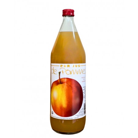 Jus de pomme trouble 1l produit par Sautter en Alsace (67)