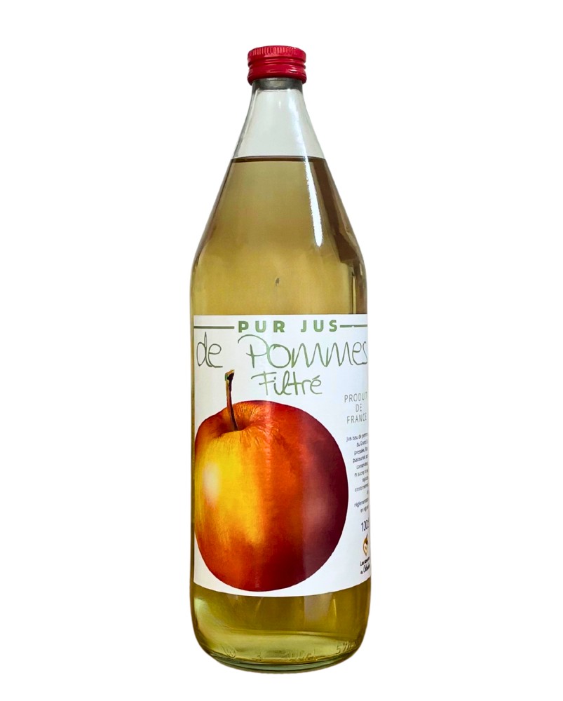 Jus de pommes filtré 1L produit par Sautter en Alsace (67)