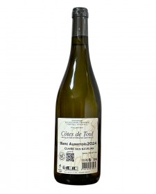 Vin blanc des Côtes de Toul Cuvée des Saveurs, produit par le domaine Régina (Bruley, 54)
