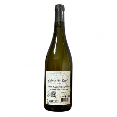 Vin blanc des Côtes de Toul Cuvée des Saveurs, produit par le domaine Régina (Bruley, 54)