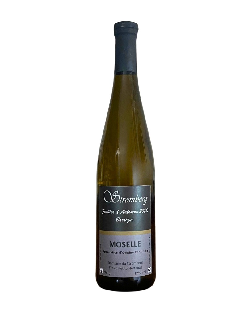 Vin blanc Feuilles d'automne de Moselle, produit par le domaine de Stromberg (57)