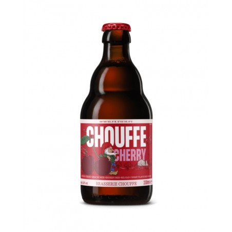 Bière à la cerise Cherry Chouffe 33cl, produite par la brasserie d'Achouffe en Belgique