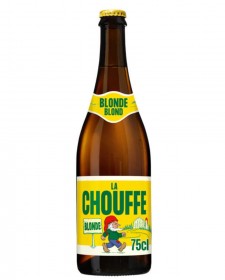 Bière belge La Chouffe 75cl, produite par la brasserie d'Achouffe (Belgique)